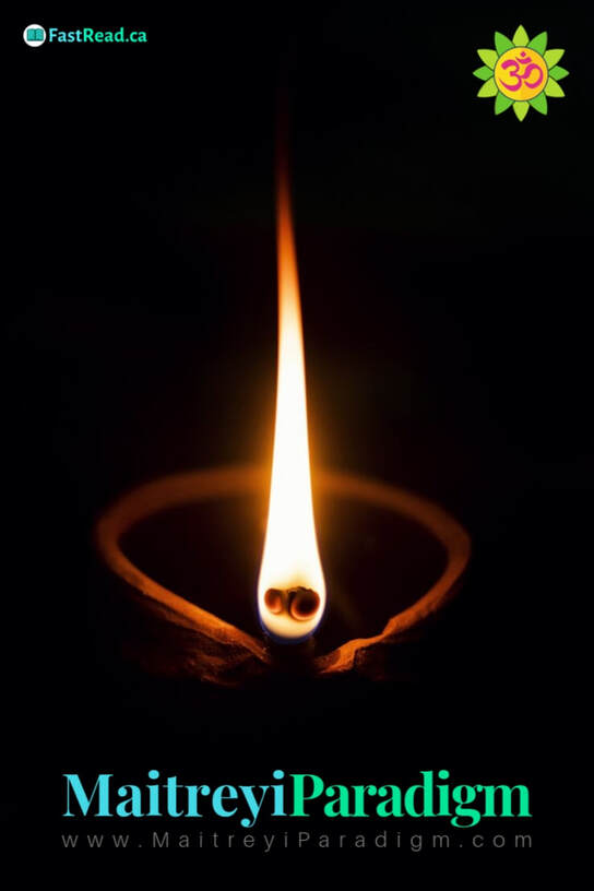 Enlightenment: Significance of Lighting Earthen Oil Lamp (diya) - Maitreyi Paradigm- The and of Being Happy